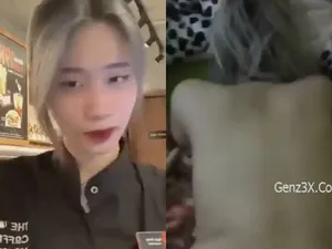 Lộ clip em nv coffee house bị gấu xoạc tả tơi p2